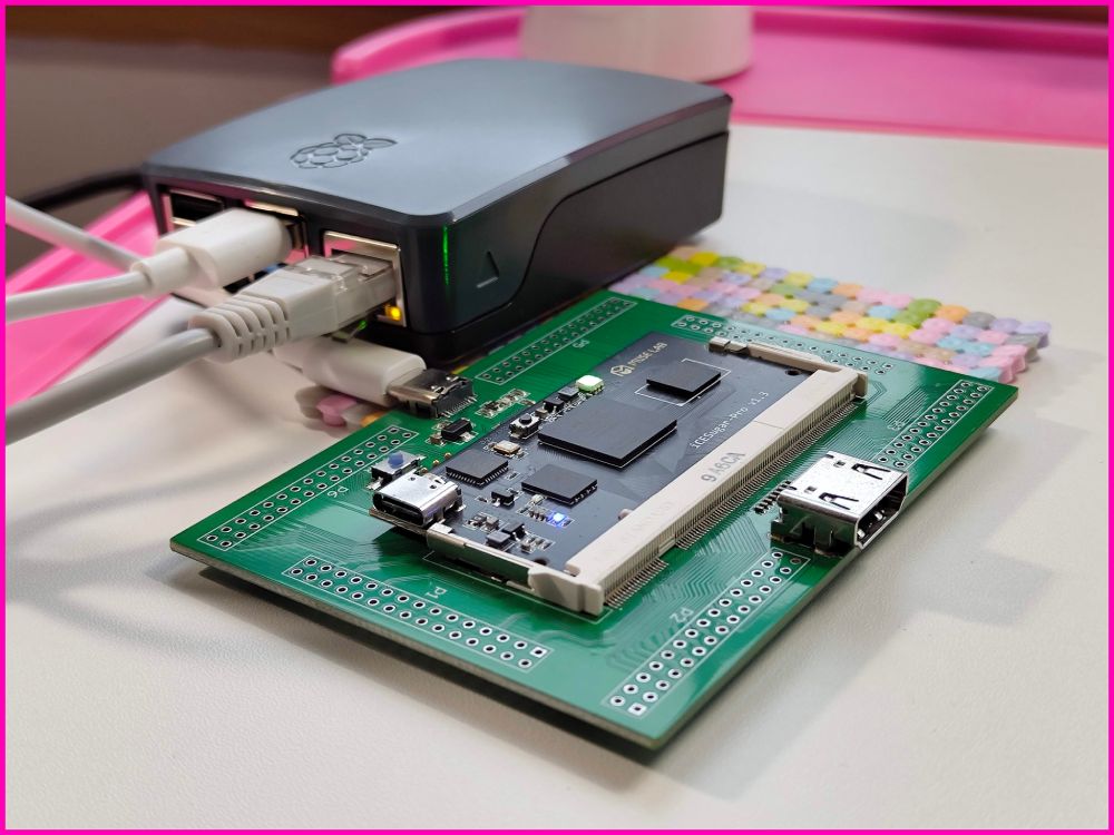 Raspberry Pi and iCESugar FPGA